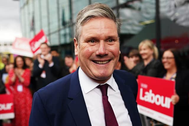 Keir Starmer should beware the kind of landslide win that Boris Johnson secured in 2019 (Picture: Ian Forsyth/Getty Images)