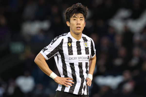 Kwon Hyeok-kyu was one of St Mirren's best players as they overcame Queen of the South in the Scottish Cup.