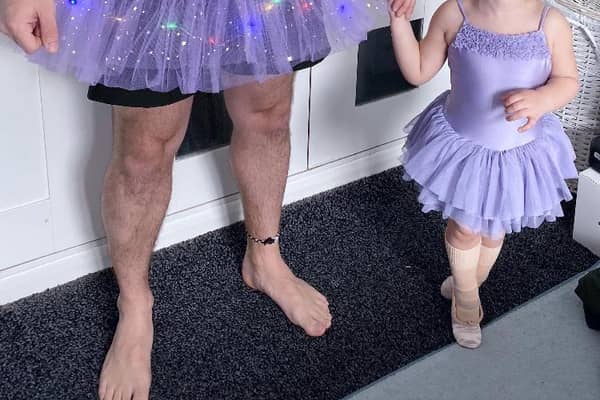 Phil Spackman, 31, with daughter Freya, 2.