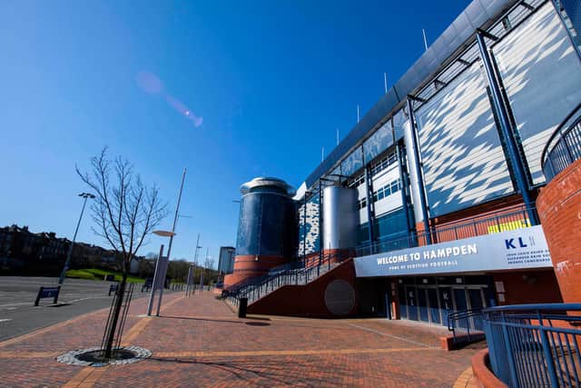 Hampden chiefs are said to be putting pressure on Lowland League clubs to scrap the boundary rule. Picture: SNS