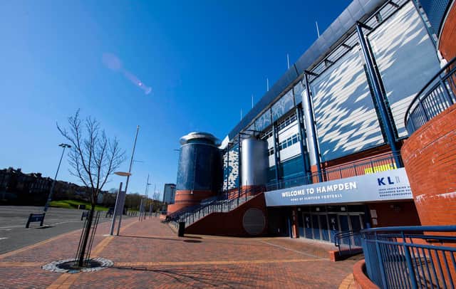 Hampden chiefs are said to be putting pressure on Lowland League clubs to scrap the boundary rule. Picture: SNS