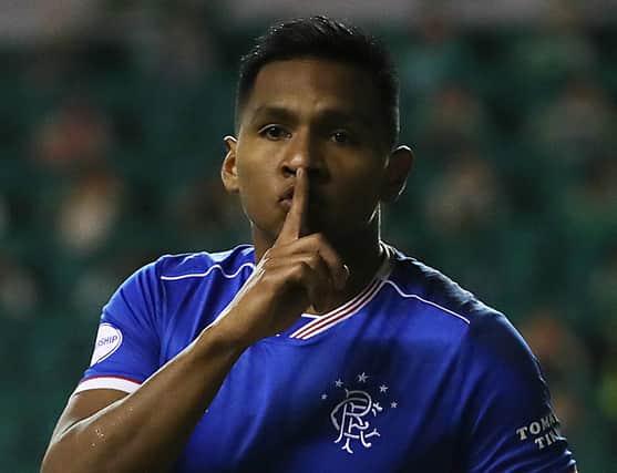 Alfredo Morelos has been a big player for Rangers' European nights. (Photo by Ian MacNicol/Getty Images)