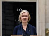 Liz Truss announces her resignation outside 10 Downing Street