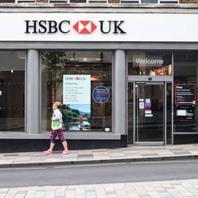 The results from banking giant HSBC followed figures from rivals Barclays, NatWest and Lloyds Banking Group. Picture: Kirsty O'Connor/PA Wire