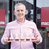 Marking the milestone: Andy Stapley, Macphie’s CEO