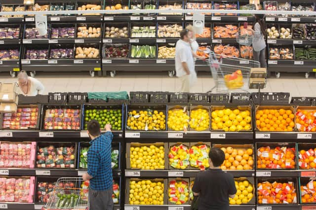 Supermarkets such as Sainsbury's are among those to have enjoyed increased sales in recent weeks as panic buying continues