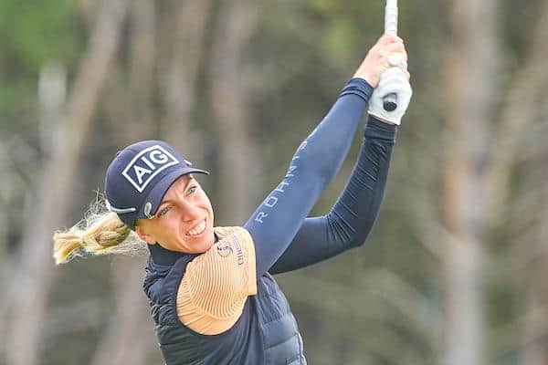 Germany's Sophia Popov is making her first appearance in Scotland since winning the AIG Women's Open at Royal Troon last year. Picture: Trust Golf Scottish Women's Open.