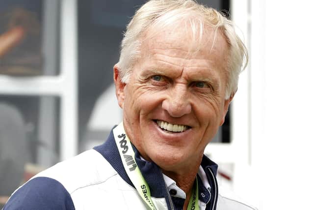 LIV Golf CEO Greg Norman, who former Ryder Cup captain Bernard Gallacher fears is not the man to broker any potential compromise with the established tours.