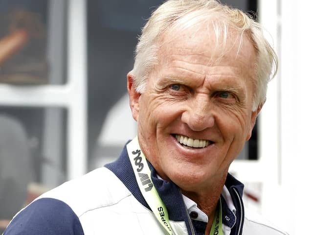 LIV Golf CEO Greg Norman, who former Ryder Cup captain Bernard Gallacher fears is not the man to broker any potential compromise with the established tours.