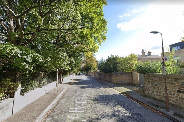 Hope Terrace, Edinburgh, EH9, Average House Price £: 2017-2022 - £1,283,000