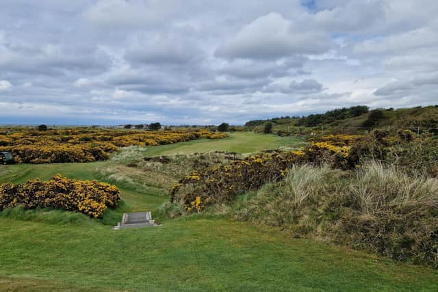 The par-4 11th hole at Royal Troon is part of a 'loop' on the Ayrshire course, where The Open is being staged for a tenth time in July. Picture: National World