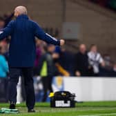 Steve Clarke celebrates Scotland's last minute winner over Israel. (Photo by Craig Foy / SNS Group)
