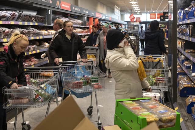 Some shoppers have stopped buying produce like potatoes because they cost too much to cook (Picture: Dan Kitwood/Getty Images)