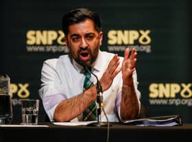 Health Minister Humza Yousaf has pledged to end the Union by 'any means necessary' (Picture: Craig Brough-Pool/Getty Images)