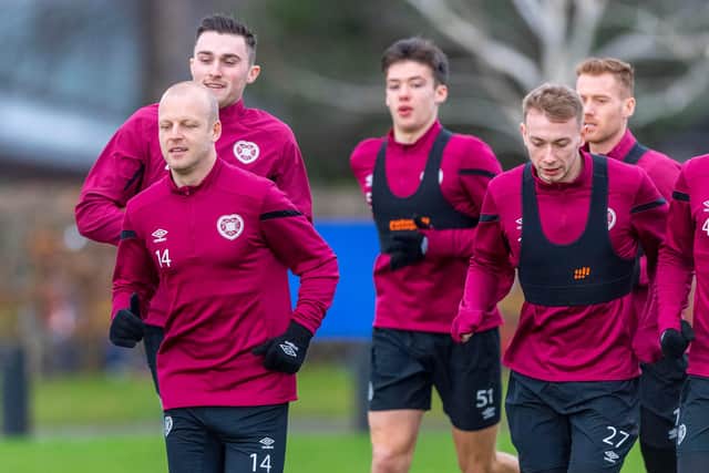 Hearts captain Steven Naismith has taken a 50 per cent pay cut, while others in the squad will drop between 10 and 30 per cent.