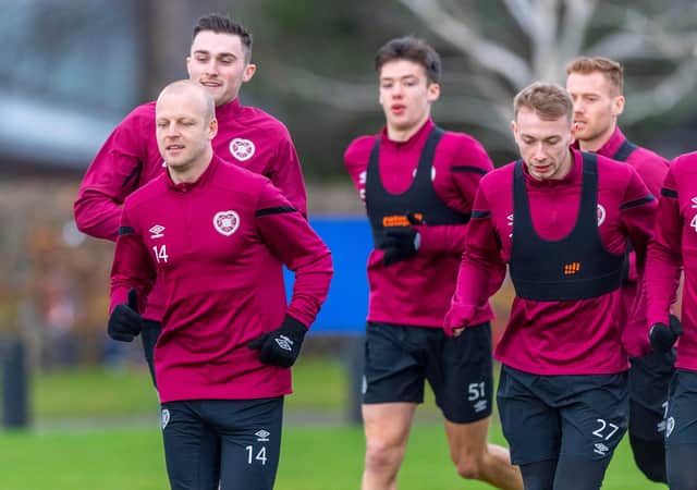 Hearts captain Steven Naismith has taken a 50 per cent pay cut, while others in the squad will drop between 10 and 30 per cent.