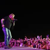 Guns N' Roses lead singer Axl Rose had some problems with his voice during the band's second London gig at the weekend.