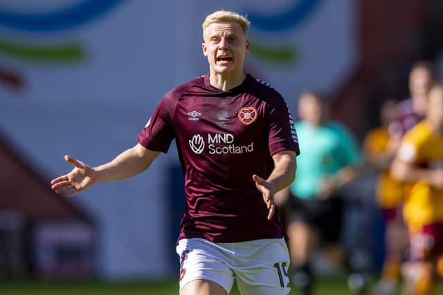 Hearts defender Alex Cochrane is facing a spell on the sidelines due to injury.