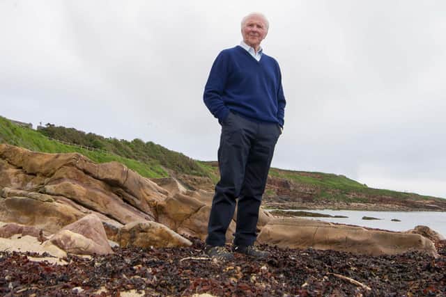 David Holmes looks on from his now home town of Crail in Fife.