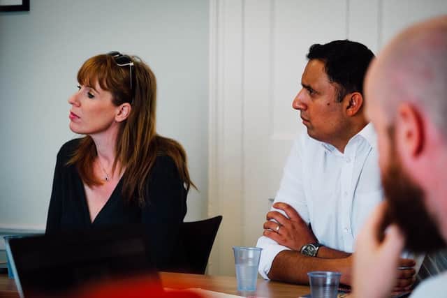 Scottish Labour leader Anas Sarwar and deputy UK Labour leader Angela Rayner met with Unite to discuss the campaign.