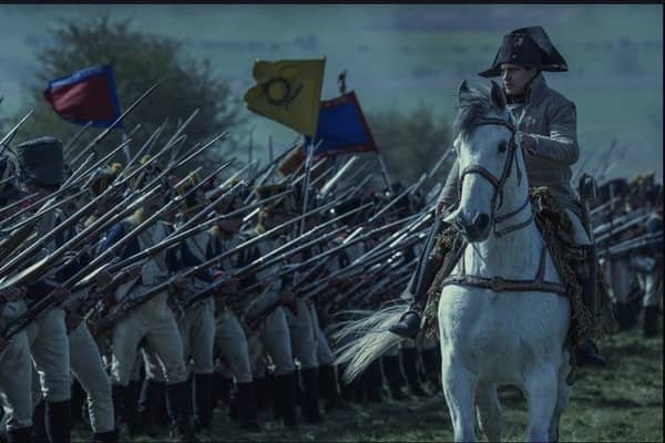 Joaquin Phoenix stars as Napoleon in the new Ridley Scott film (Picture: Sony Pictures)