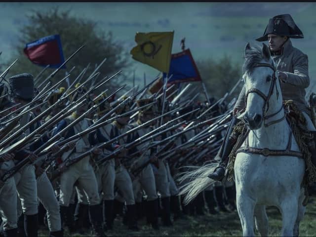 Joaquin Phoenix stars as Napoleon in the new Ridley Scott film (Picture: Sony Pictures)