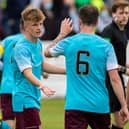 Teenager Finlay Pollock was one of Hearts' best players against Linlithgow Rose.