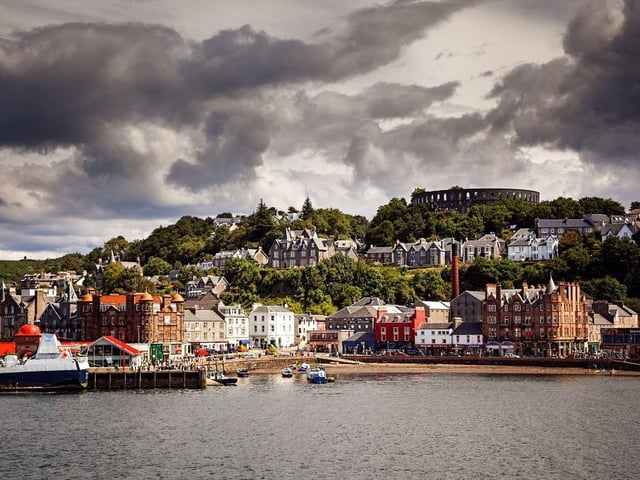 Argyll and Bute councillors have agreed a 5 per cent increase for residents - including those living in the pretty seaside town of Oban (pictured).