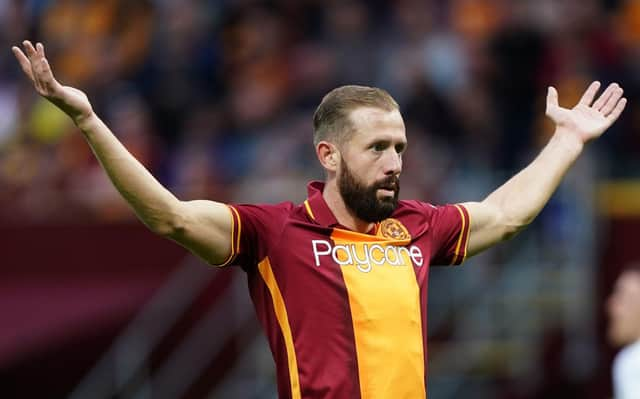 Kevin van Veen, Motherwell's deadly striker, is in contention for players' player of the year