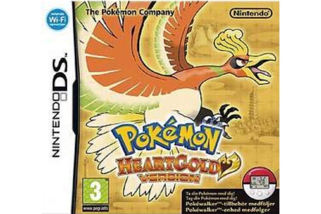 The last title on the list is another Pokemon title that can be trafed in for £42 - Pokémon HeartGold.