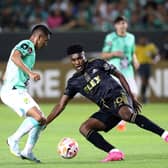 Rangers target Jose Cifuentes (right) in action for Los Angeles FC. (Photo by Refugio Ruiz/Getty Images)