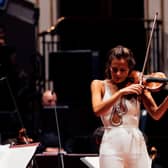Scottish violinist Nicola Benedetti returns to Edinburgh for Bruch's sumptuous Concerto alongside the Scottish Chamber Orchestra and Maxim Emelyanychev. Photo by Ryan Buchanan.