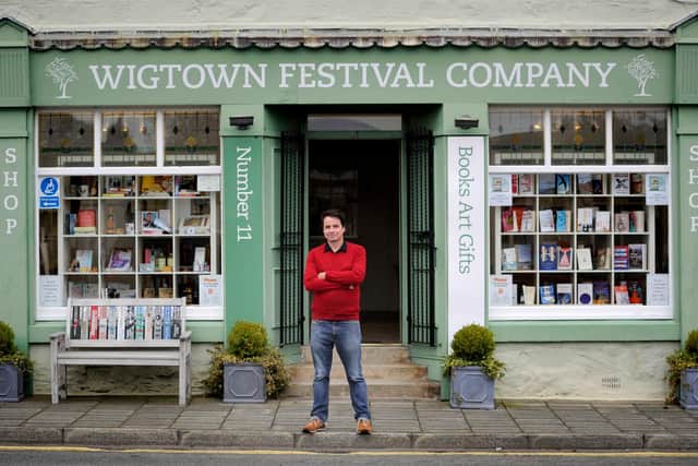 Adrian Turpin is artistic director of the Wigtown Book Festival. Picture: Colin Hattersley