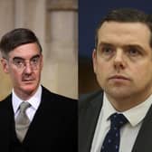 Jacob Rees-Mogg has said that Douglas Ross – who has told Boris Johnson to resign – ‘is not a big figure’
