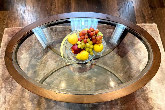 A welcome bowl of fruit was an unexpected and appreciated touch.