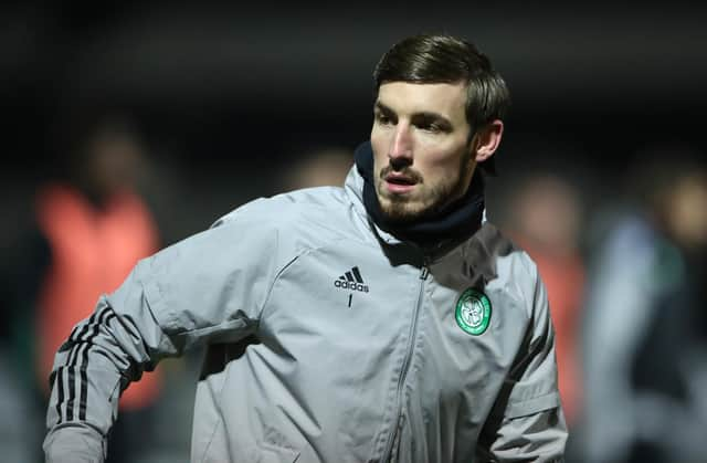 Vasilis Barkas is out of the first-team picture at Celtic.