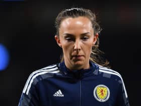 Caroline Weir is looking to build further momentum at Hampden Park tomorrow night (Photo by Ross MacDonald / SNS Group)