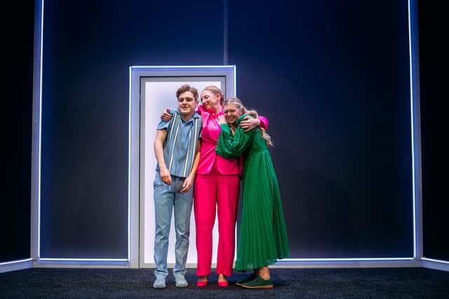 Martin Quinn, Julie Wilson Nimmo and Dani Heron in Radiant Vermin (Picture: Mihaela Bodlovic)