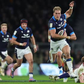 Duhan van der Merwe scored one of Scotland's great Six Nations tries against England at Twickenham.