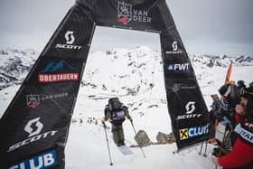 The view form the start gate, Freeride World Tour qualifier, Obertauern, April 2024 PIC: Flo Gassner / Freeride World Tour