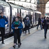 Those using the railways in Scotland will see an increase in services from Monday