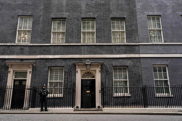 The Prime Minister has been accused of hosting a birthday party for himself at his flat during the first Covid lockdown in 2020. Johnson has already faced several allegations regarding potentially rule-breaking parties held on Downing Street premises. (AP Photo/Alberto Pezzali)