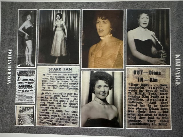 Moira Hernon (far left)