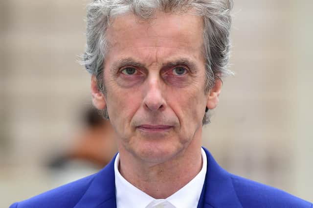 Peter Capaldi who has said claims made by Dominic Cummings about the Government go "beyond" anything seen in The Thick Of It".