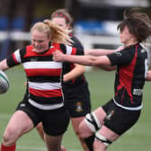 Siobhan Cattigan in action for Stirling County against Stewartry. Tributes have been paid to the forward who has died aged 26. Picture: Paul Devlin/SNS