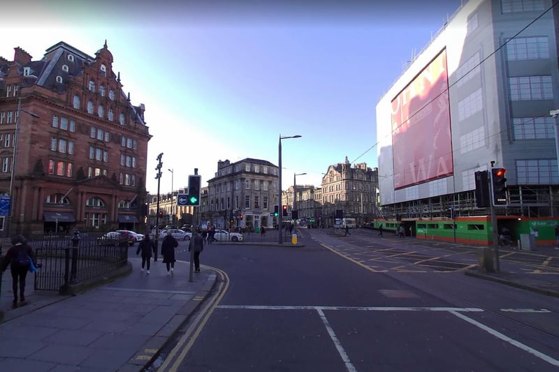 City of Edinburgh recorded 230.5 cases of coronavirus per 100,000 people. This was a total of 1,210 new cases.