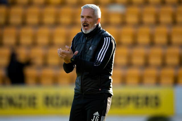 Aberdeen manager Jim Goodwin left St Mirren to join the Dons earlier this year.
