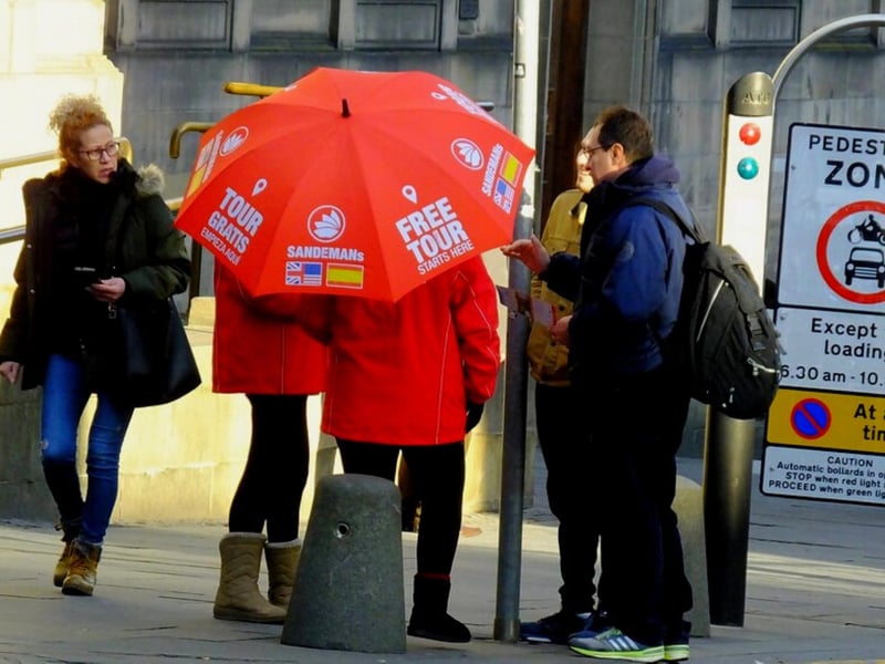 Speaking of the Royal Mile and Grassmarket, when walking through these areas you’ll notice a flurry of tourists eagerly following an umbrella-wielding individual who seems knowledgeable of Edinburgh. These free walking tours take place from the Royal Mile and give you a chance to learn more about Edinburgh’s heritage (but you may be asked to donate!)
