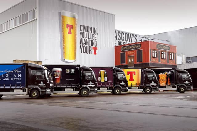 Tennent's is offering free pints to Scots.  Picture: Andy Buchanan
