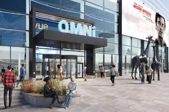 Artist's impression of the revamped entrance